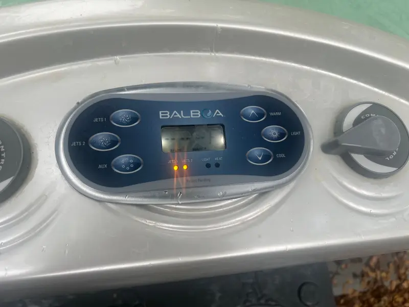 Balboa control panel on a hot tub, the first thing Jeff checks on a service call